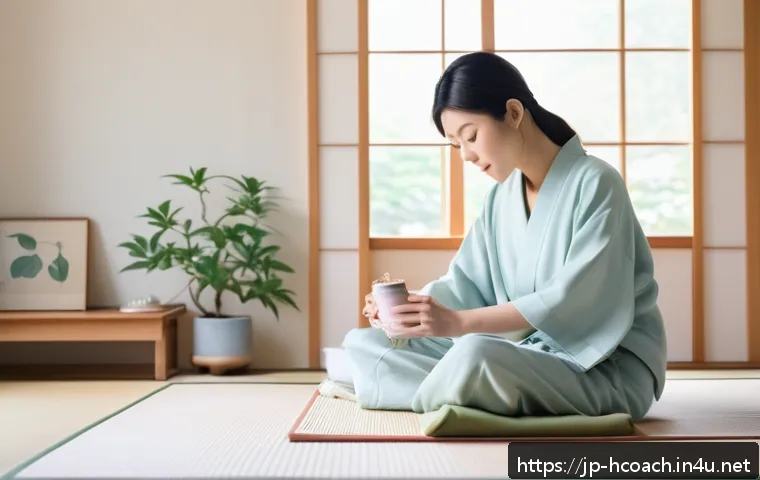 건강코칭 업무와 시간 관리법 - A modern Japanese woman in her 30s efficiently preparing for her day in a tidy, sunlit bedroom with ...